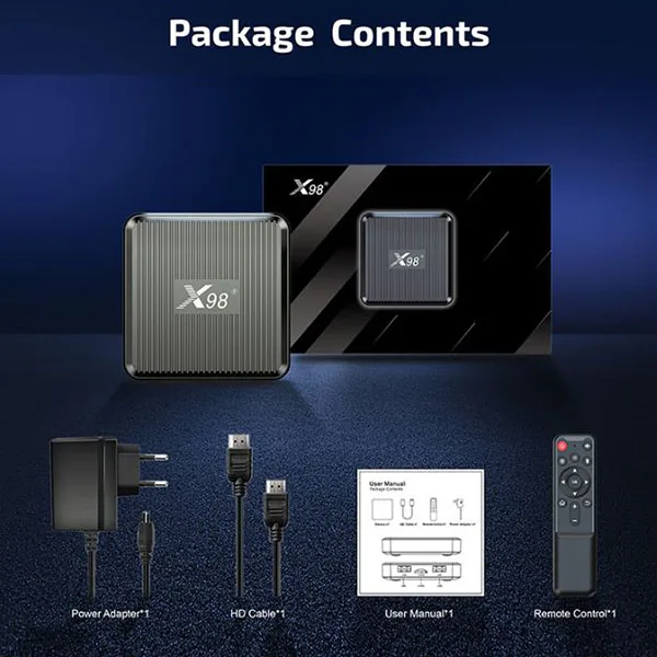 اندروید باکس مدل X98Q 2-16