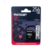 کارت حافظه microSDXC پتریوت مدل EP-V30 A1 ظرفیت 256 گیگابایت به همراه آداپتور