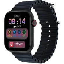 ساعت هوشمند مدل WS 86 MAX دارای قابلیت کنترل سطح اکسیژن خون با بند فلزی