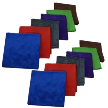 دستمال نظافت خودرو مدل میکروفایبر بسته 12 عددی