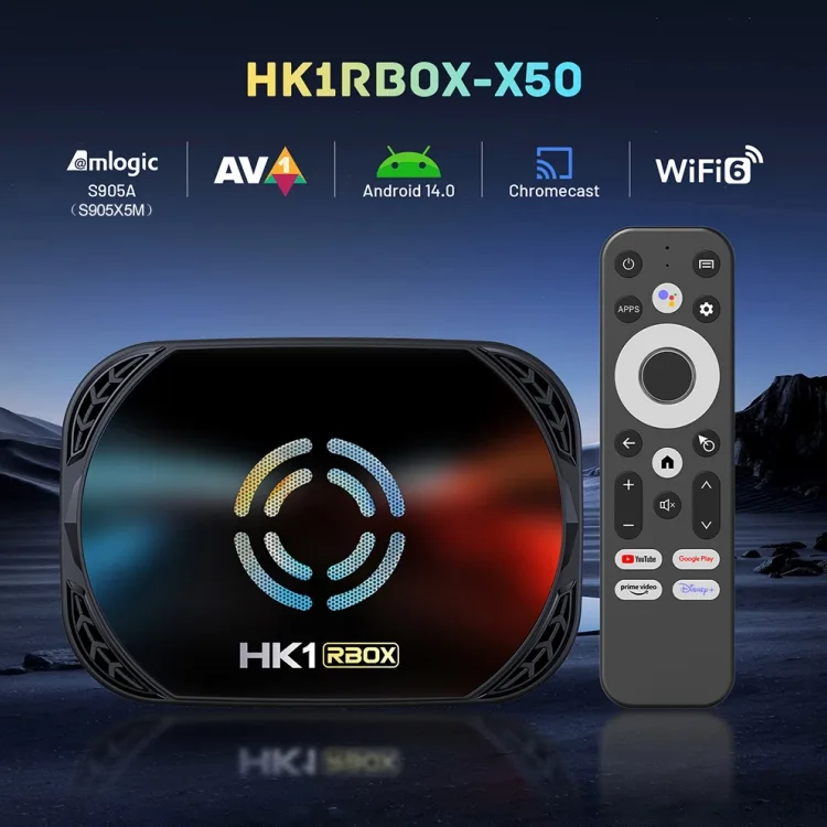 اندرویدباکس اچکی1 مدل RBOX x50 4/64Gb