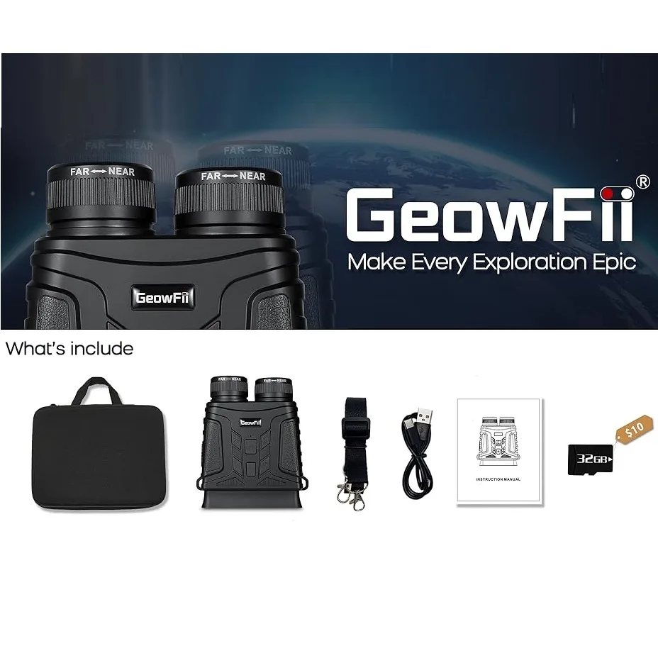 دوربین دوچشمی جیوفی مدل m45 pro