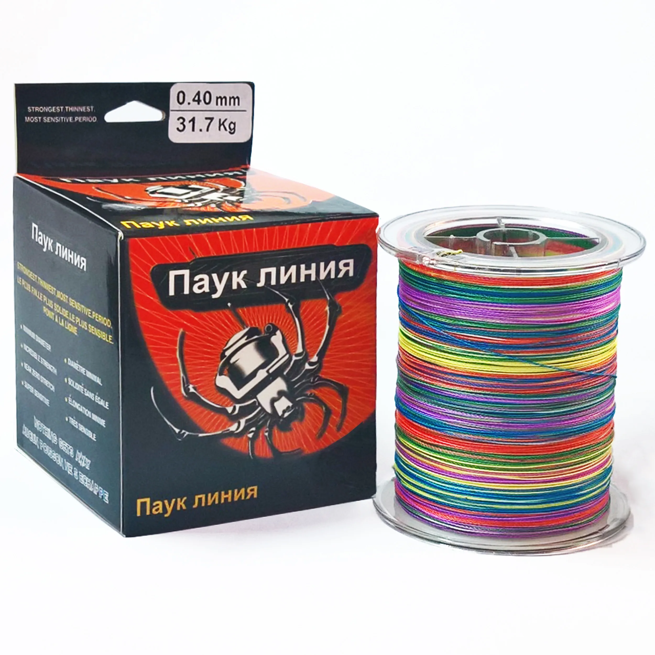 نخ ماهیگیری پینک پانیا مدل BRAID-7col-300 سایز 0.40 میلی متر