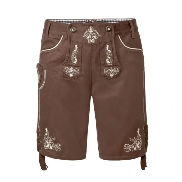 شلوارک مردانه مدل Li 19746134 رنگ قهوه‌ای