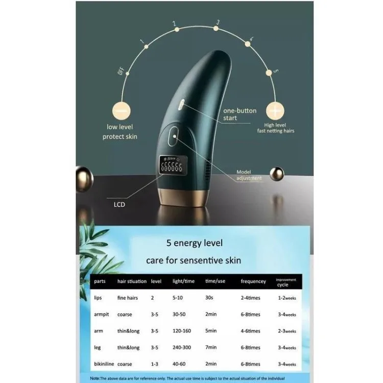 دستگاه لیزر خانگی مدل ipl