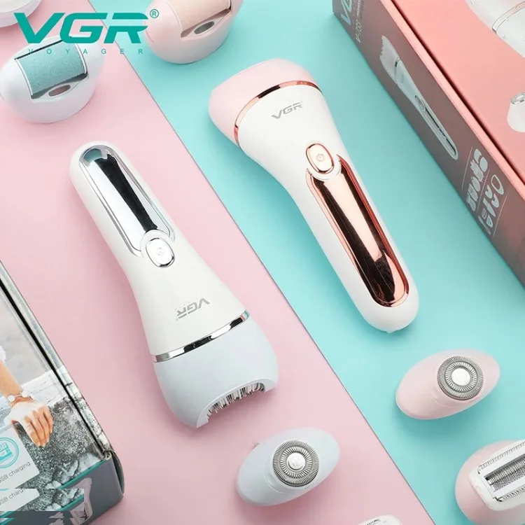 ست اصلاح موی بدن بانوان وی جی ار مدل V-733