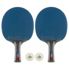 راکت پینگ پنگ لوکی مدل کیف دار K5000 NEW به همراه توپ بسته 2 عددی
