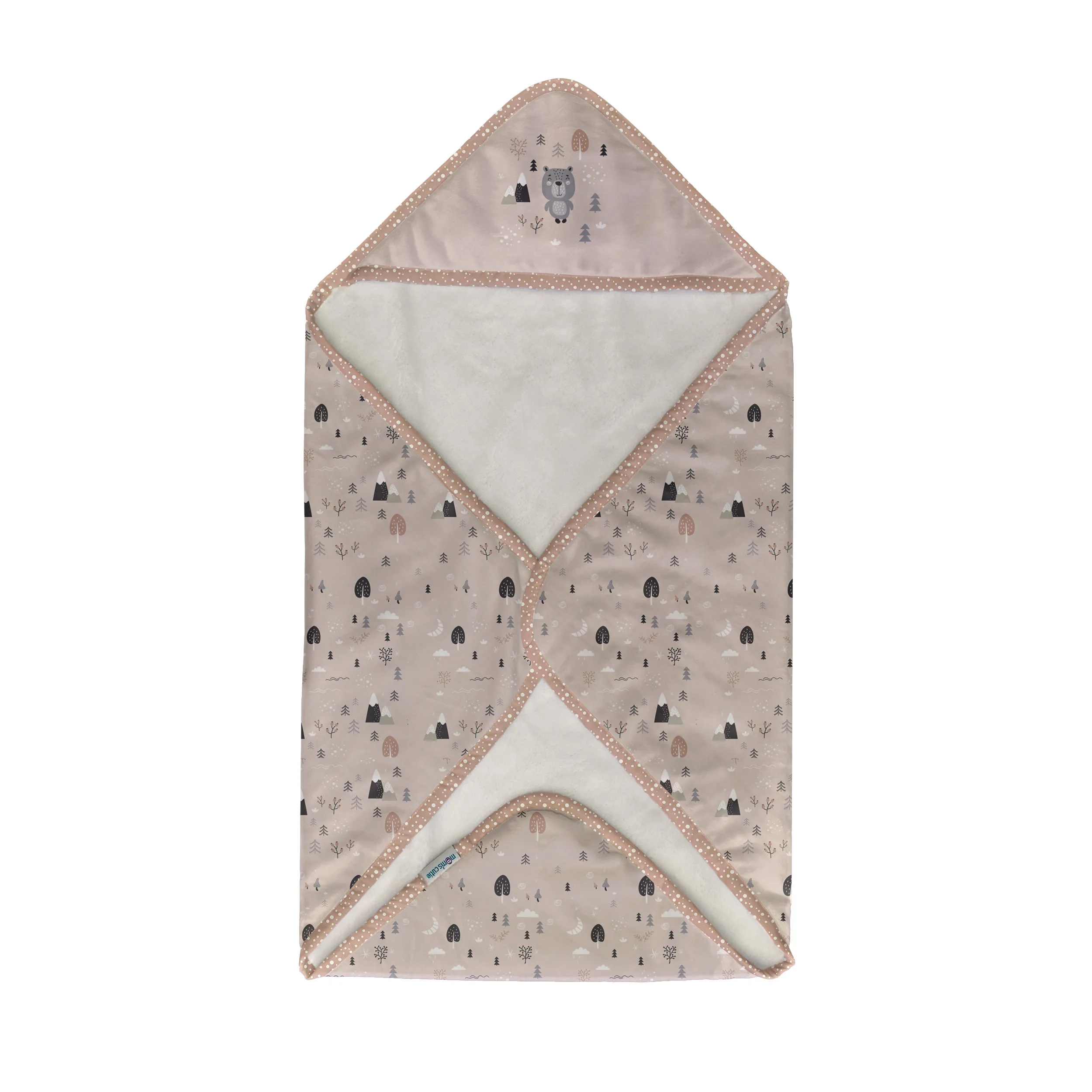 پتو دورپیچ نوزاد مامزکیوتی مدل Animal DP-94