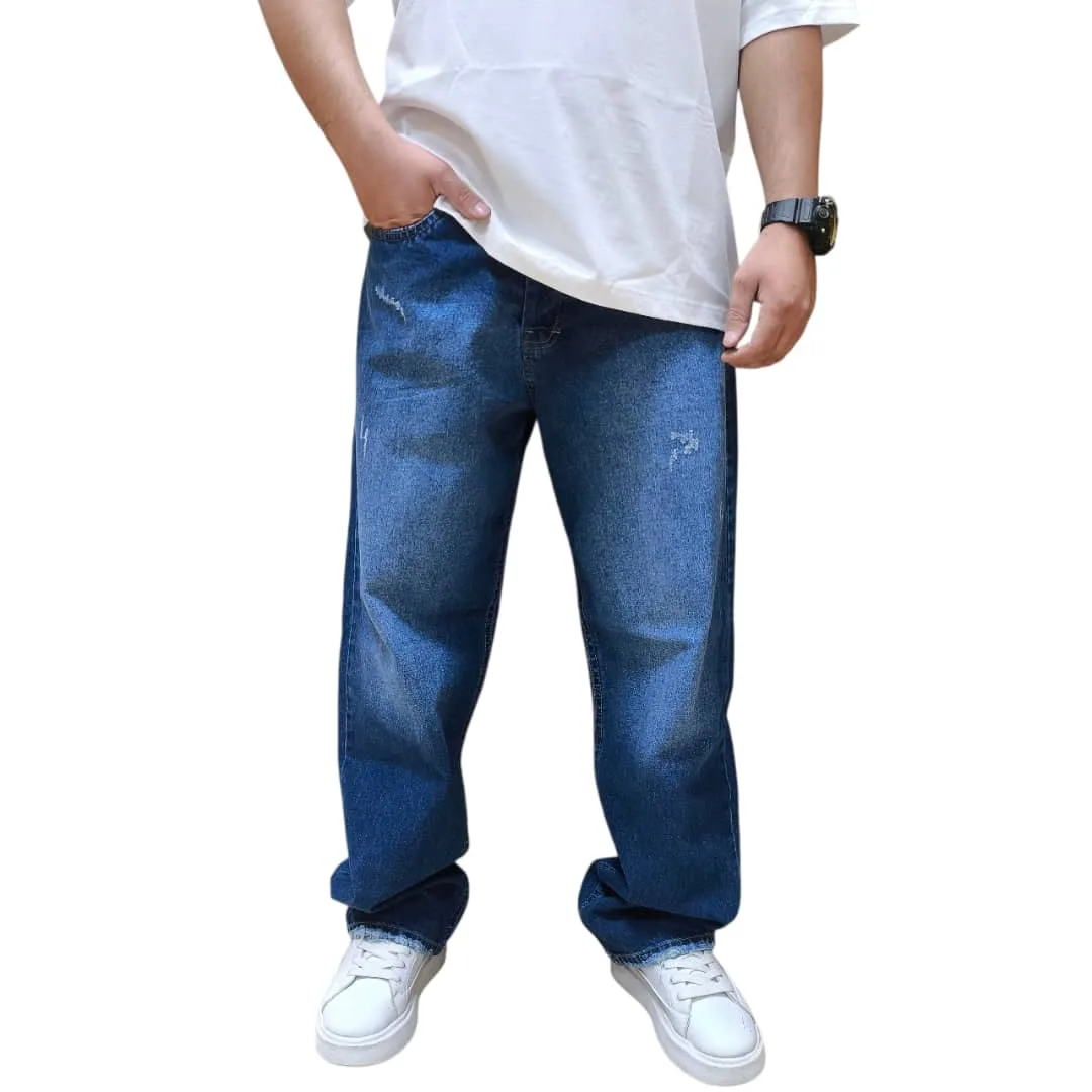 شلوار جین بگ مردانه مدل B01