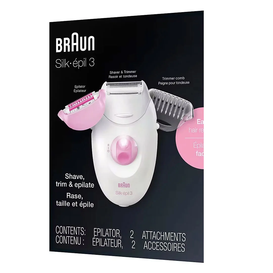 اپیلاتور براون مدل Silk Epil 3