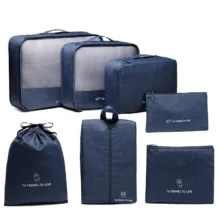 نظم دهنده ساک و چمدان مدل Q009 مجموعه 7 عددی