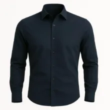 پیراهن آستین بلند یقه برگردان مردانه ابراف مدل آدرین کد SOR