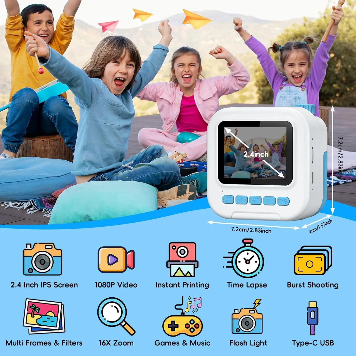 دوربین دیجیتال کودک مدل C15