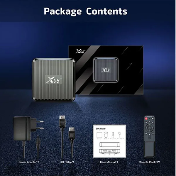اندروید باکس مدل X98Q 2-16