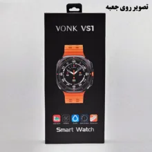 ساعت هوشمند 46 میلی متر وونک مدل VS1 با بند سیلیکونی