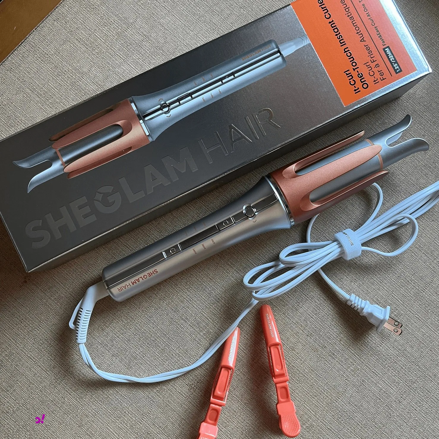 فر کننده مو شیگلم هیر مدل It-Curl سایز 25 میلی متر