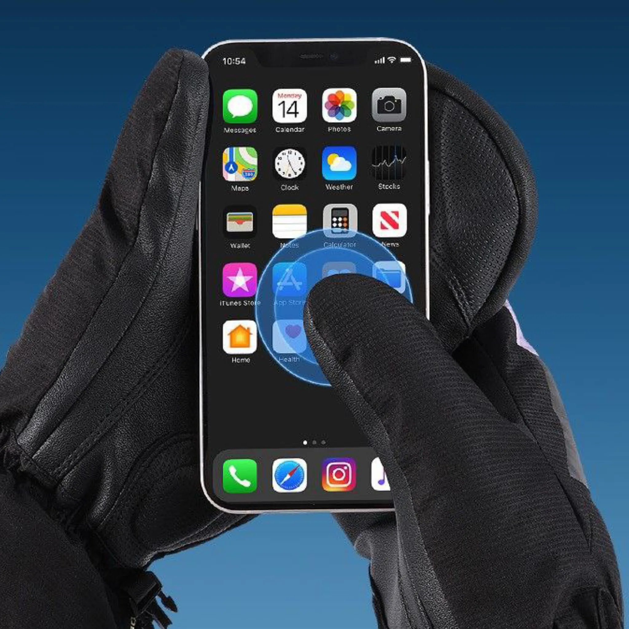 دستکش اسکی مدل گورتکس ضد آب کد 0081