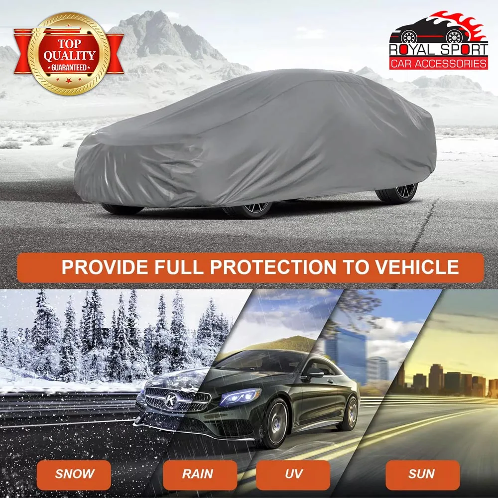 چادر خودرو رویال اسپرت مدل ضدآب مناسب برای سمند سورن پلاس+