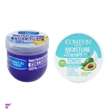 کرم مرطوب کننده کامان (comeon) مدل آووکادو حجم 250 میلی‌لیتر + کرم آبرسان سری واتربمب مدل COLLAGEN حجم 200 میلی‌لیتر