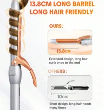 فر کننده مو شیگلم هیر مدل It Curl سایز 9 میلی متر