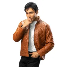 کت چرم مردانه مدل 4030