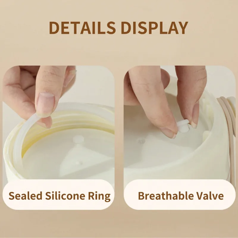 فلاسک غذا مدل دوجداره کد LBOX گنجایش 0.450 لیتر