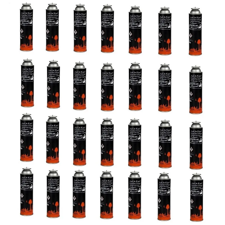 کپسول گاز سفری 220 گرمی کمپرگاز مدل C220 بسته 28 عددی
