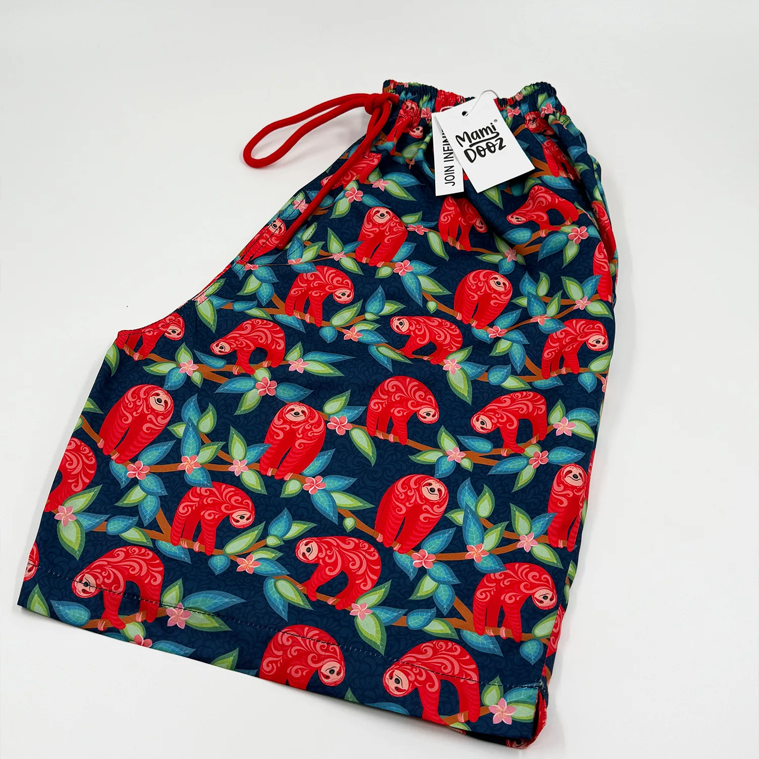 شلوارک مردانه مامی دوز مدل ردتنبل