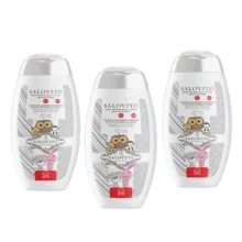 لوسیون مرطوب کننده بدن کودک سالوویتو مدل آلوئورا حجم 230 میلی لیتر مجموعه 3 عددی