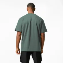 تیشرت اورسایز آستین کوتاه مردانه نوزده نودیک مدل TS1989 Gr