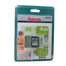 کارت حافظه SDHC هاما مدل 00055669 کلاس 2 استاندارد SDHC سرعت 6MBps ظرفیت 4 گیگابایت