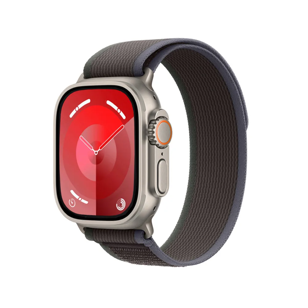 ساعت هوشمند اسمارت تایم مدل RS9 MAC دارای قابلیت‌های صفحه نمایش رنگی و لمسی، کنترل موسیقی با بند پارچه ای