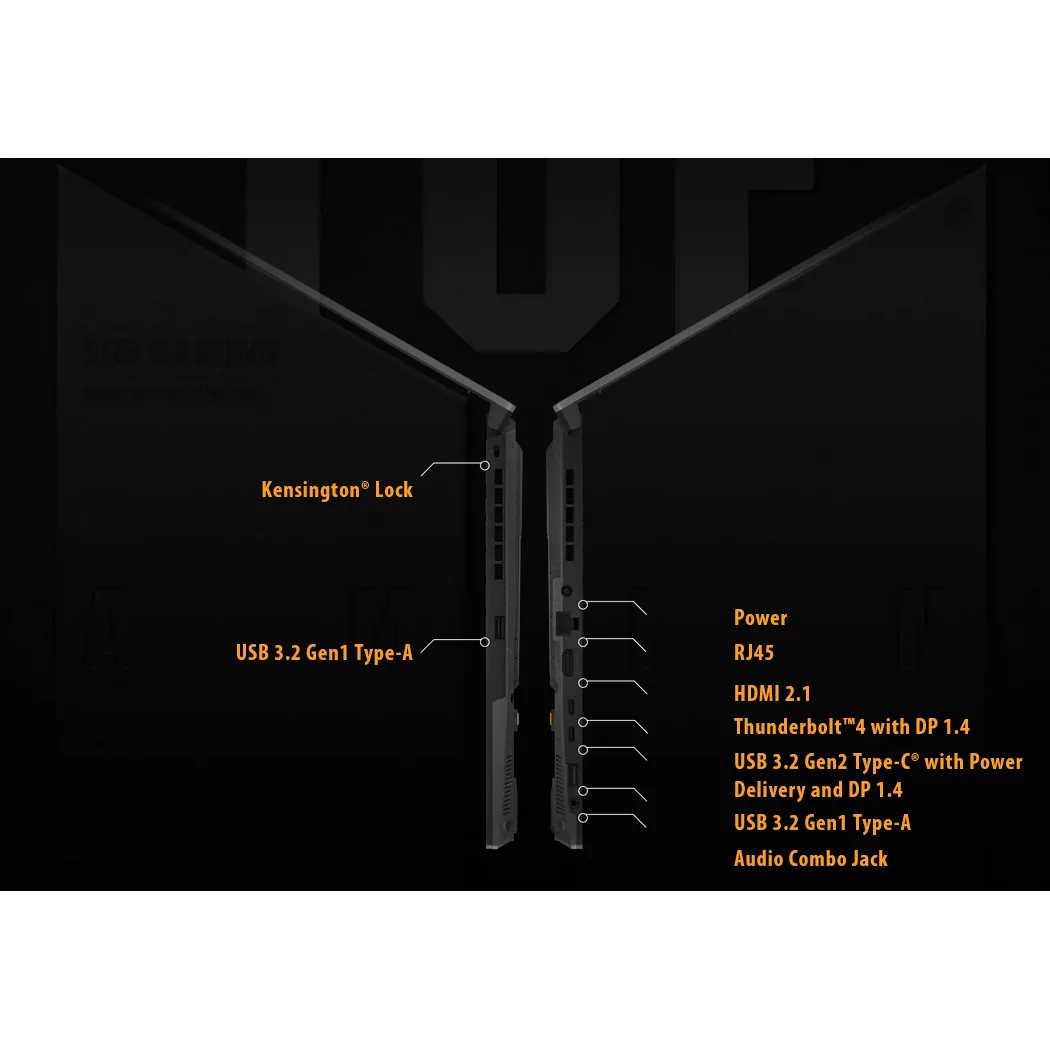 لپ تاپ 15.6 اینچی ایسوس مدل TUF Gaming F15 FX507VI-LP062-i7 13620H-64GB DDR5 4800MHz-4TB SSD-RTX4070 8GB-FHD 144Hz - کاستوم شده