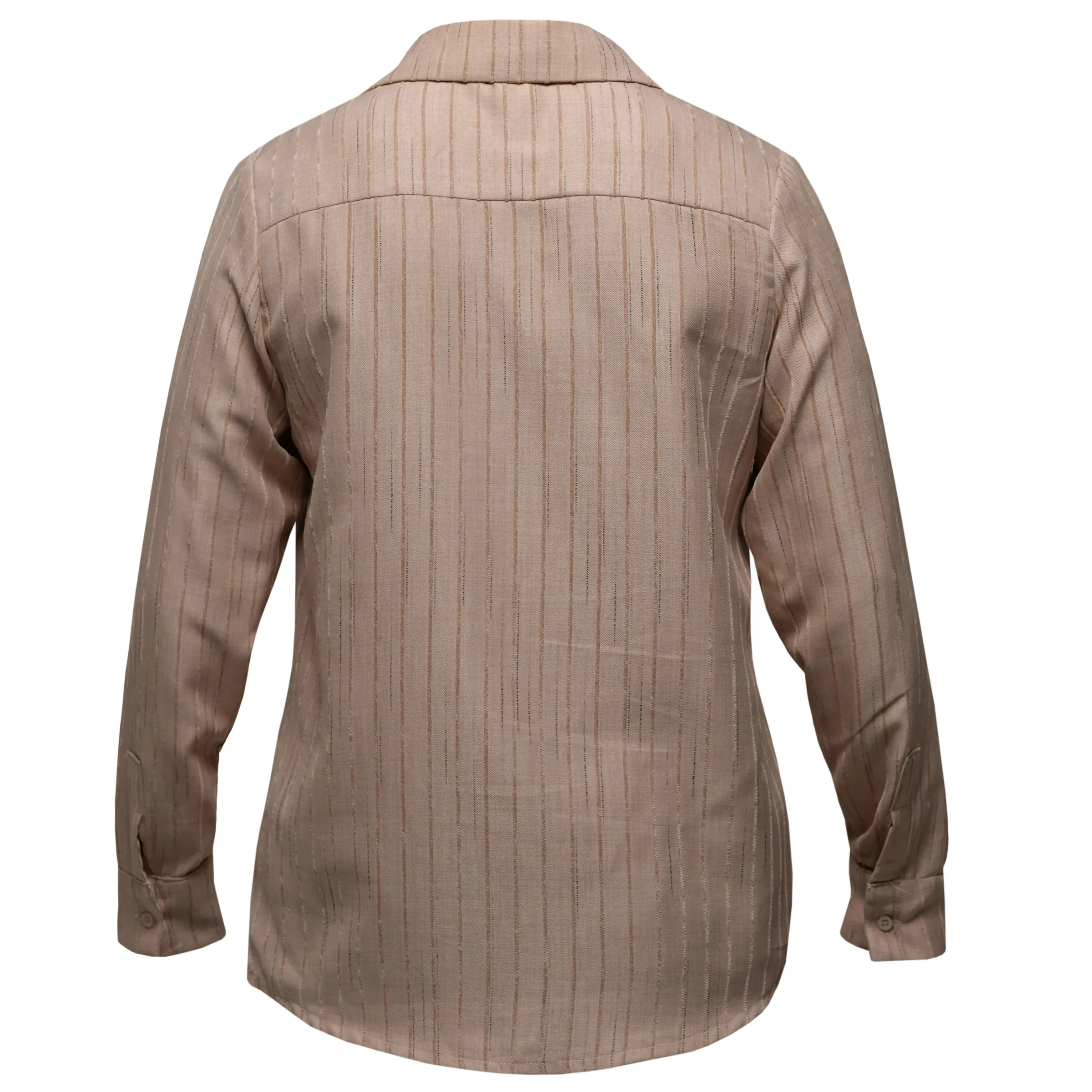 پیراهن آستین بلند یقه برگردان مردانه مدل 505C