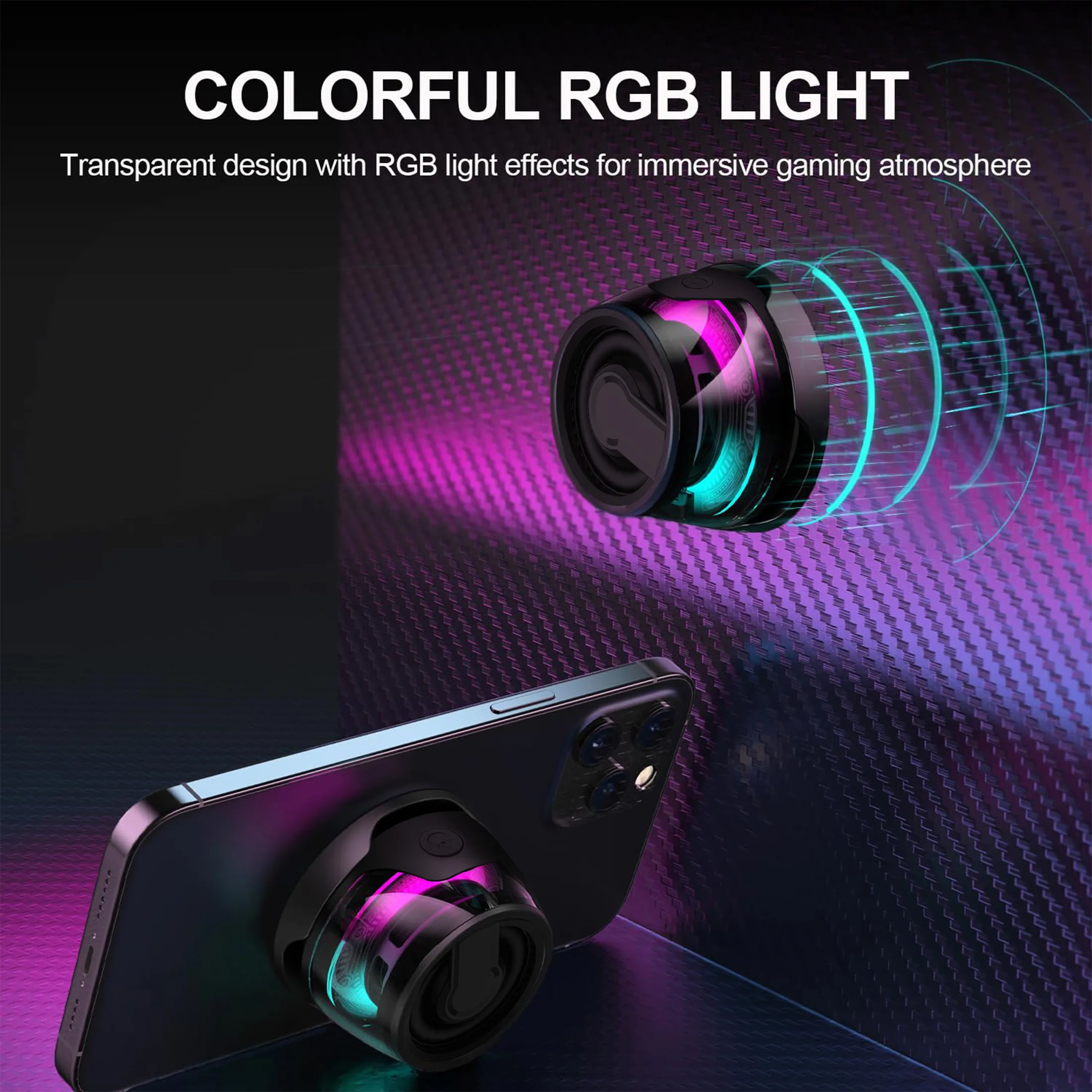 اسپیکر بلوتوثی قابل حمل مدل Magnetic Bluetooth Speaker 01