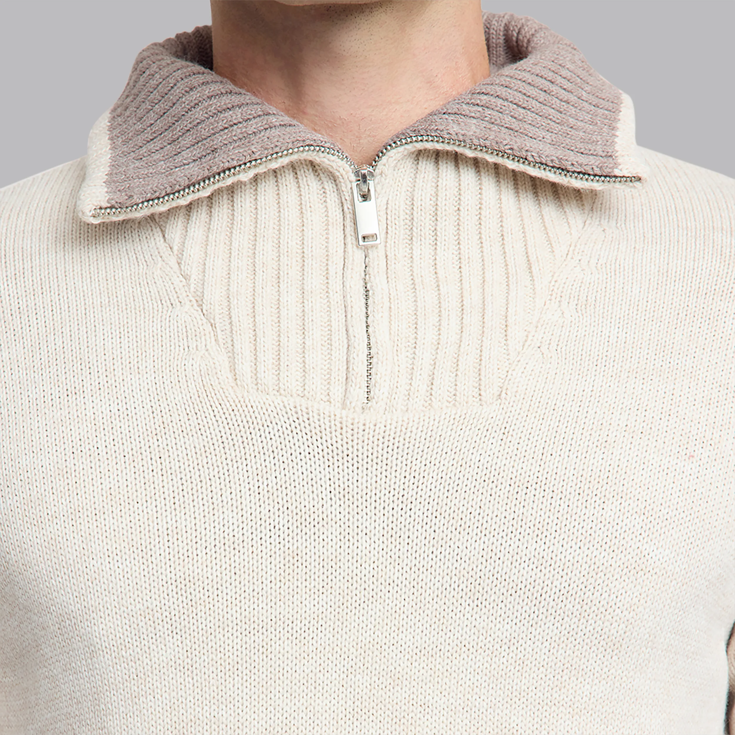 پلیور یقه برگردان مردانه ترندیول مدل 820033038