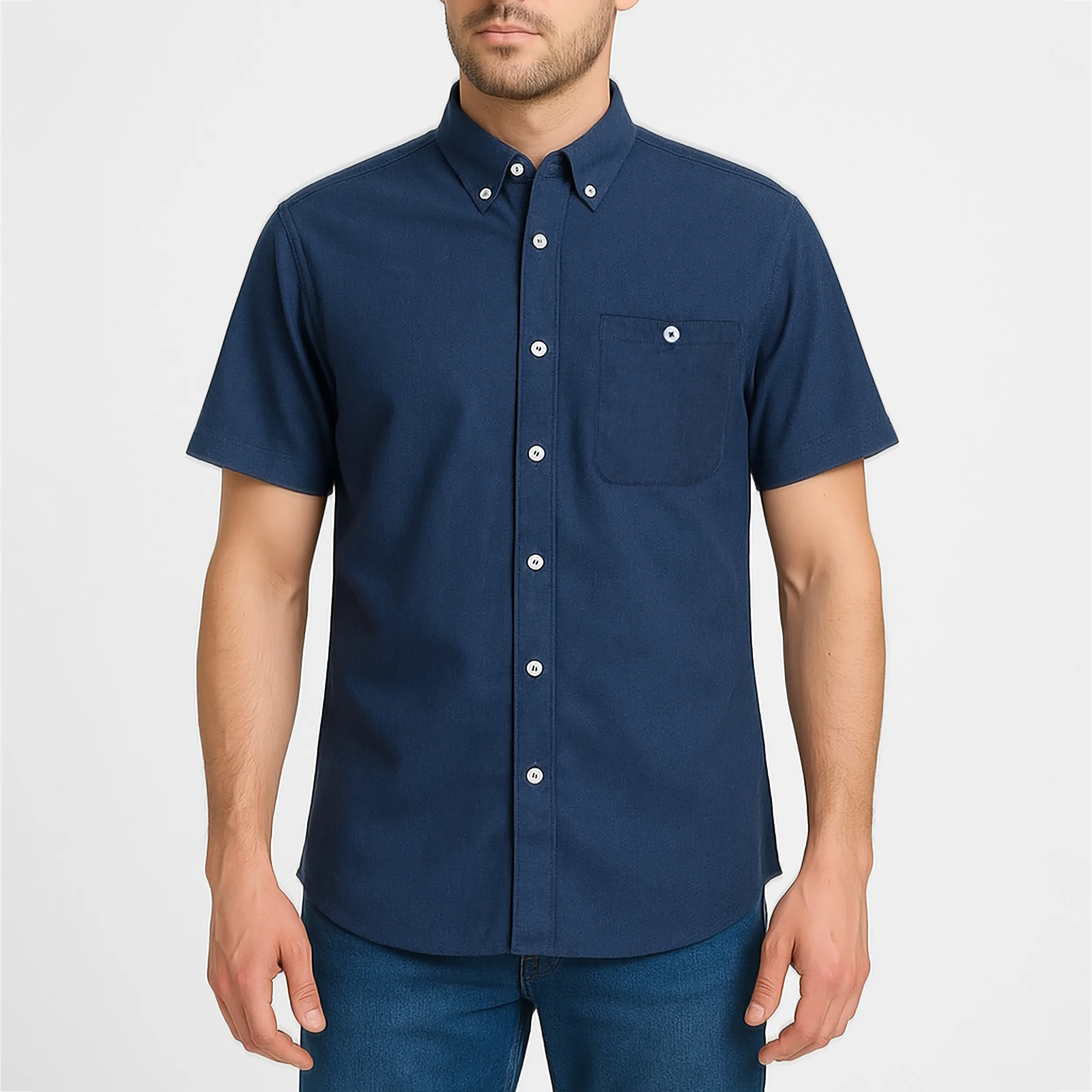 پیراهن آستین کوتاه مردانه مدل 198625