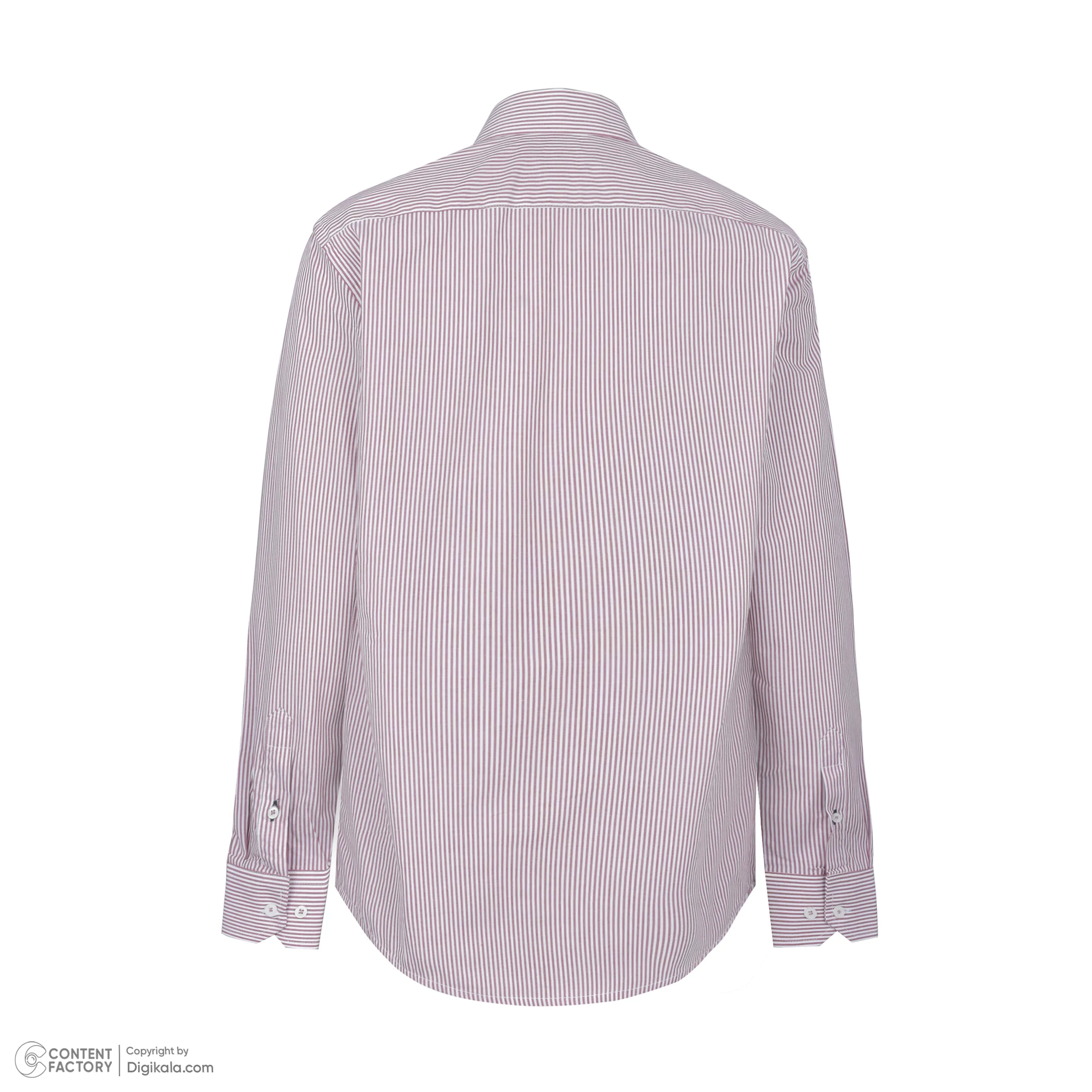 پیراهن آستین بلند یقه برگردان مردانه پاتن جامه مدل 04MC8528