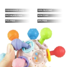 دندان گیر کودک مدل جغجغه ای فضانورد