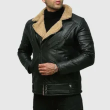 کت چرم مردانه مدل c.h