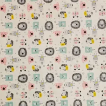 پتو نوزاد مادرکر مدل حیوانات سایز 80x80 سانتی متر