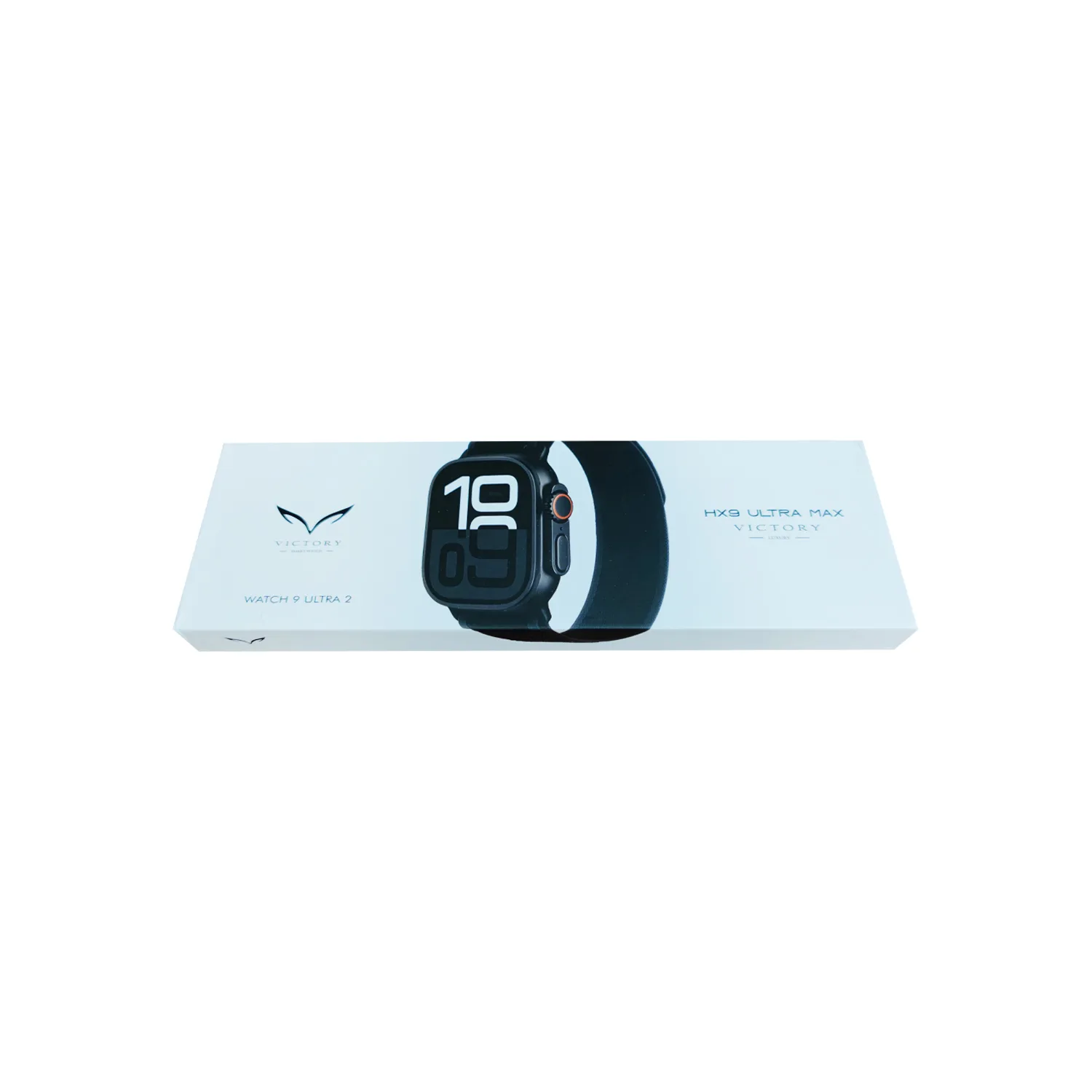 ساعت هوشمند 2.02 اینچی ویکتوری مدل WATCH 9 ULTRA 2 با بند پارچه ای به همراه ساعت مچی