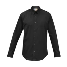 پیراهن آستین بلند یقه برگردان مردانه مدل نیلگون کد 18711687