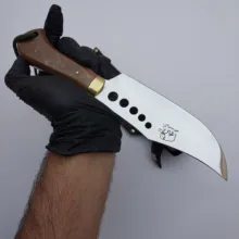 چاقوی سفری استیل ماموت زنجان مدل غلاف دار کد 7201