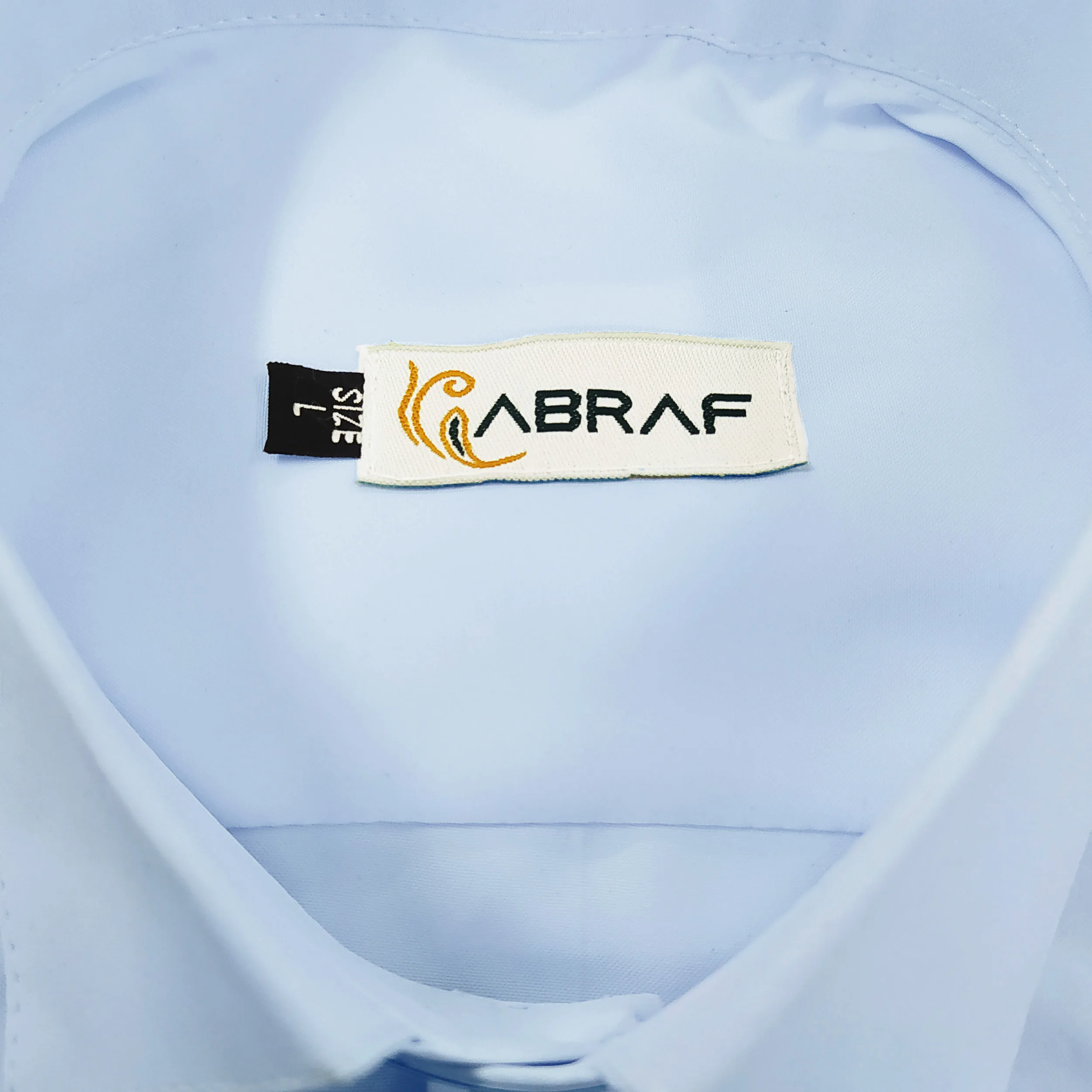 پیراهن آستین بلند یقه برگردان مردانه مدل آرکا ابراف کد ABE