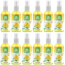 اسپری خوشبو کننده خودرو هوگو مدل لیمو کد 012 حجم 50 میلی لیتر بسته 12 عددی