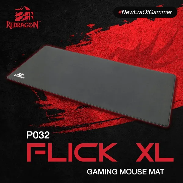 ماوس پد مخصوص بازی ردراگون مدل FLICK XL P032