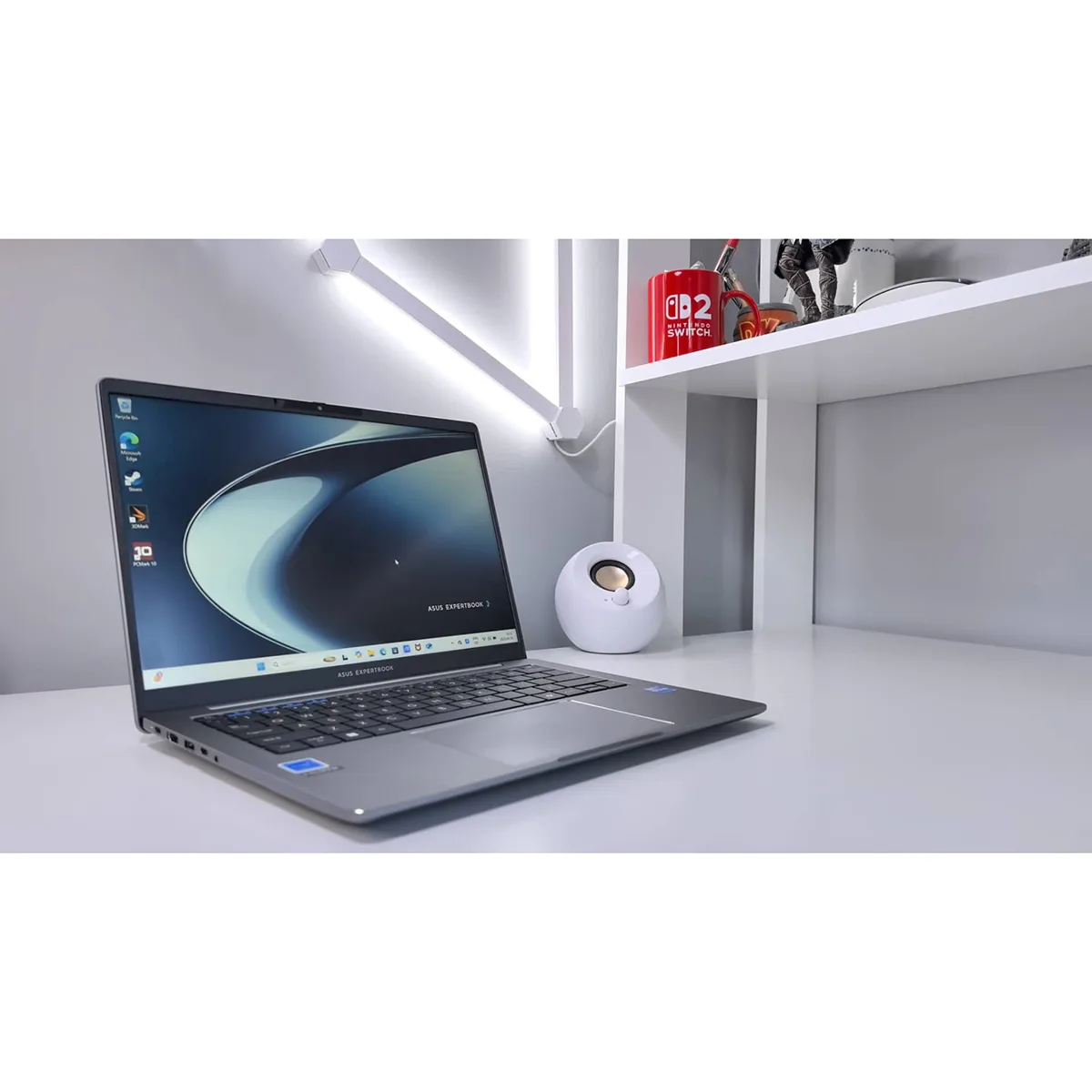 لپ تاپ 14 اینچی ایسوس مدل ExpertBook P3 P3405CVA-I516512G5D-i5 13420H-16GB DDR5 5200MHz-512GB SSD-IPS-Fingerprint