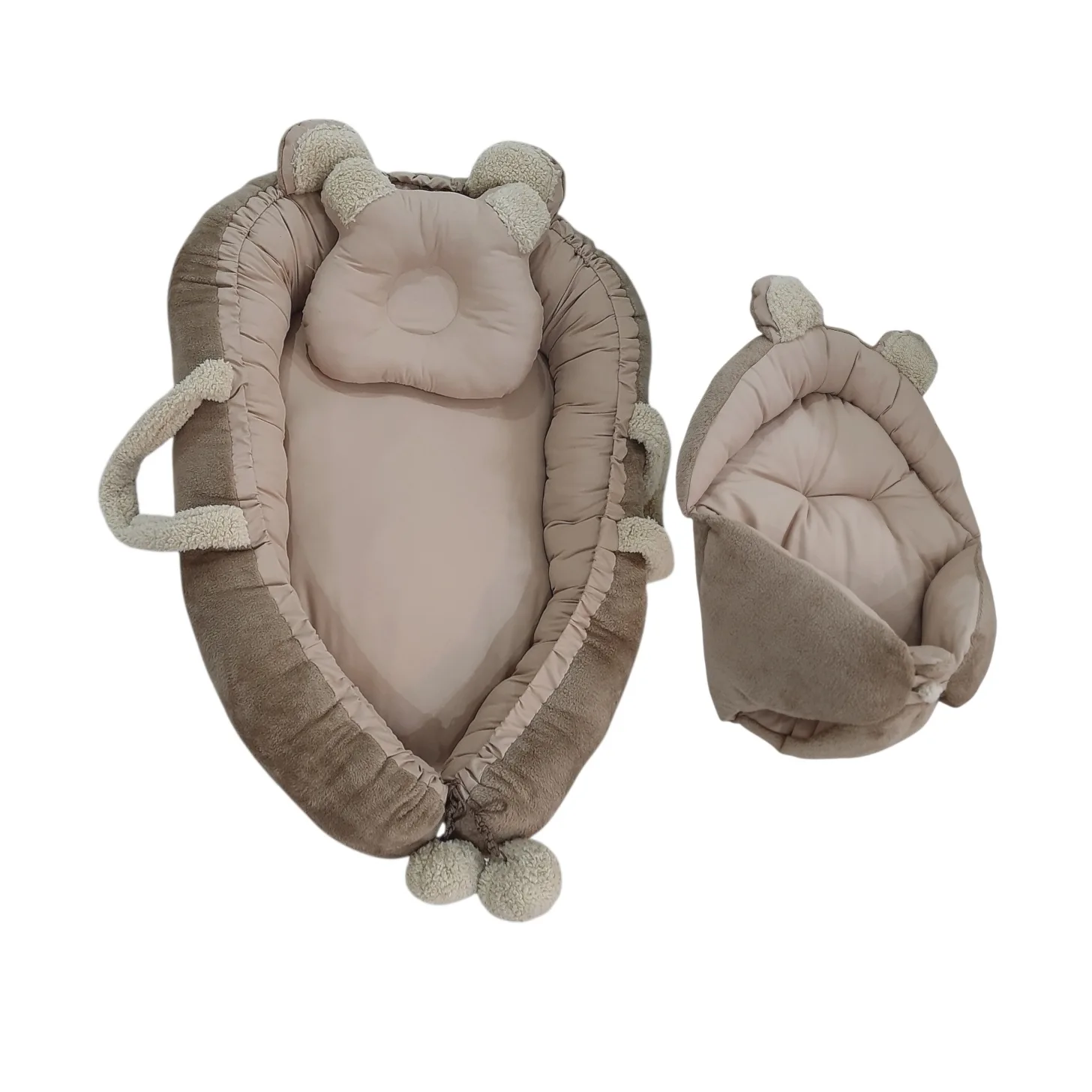 تشک غلت گیر نوزاد مدل گارددار مدل خرسی مجموعه ۲ عددی