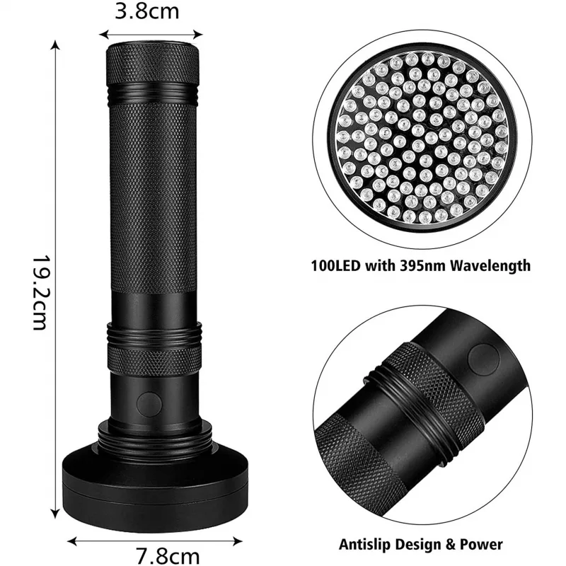 چراغ قوه دستی مدل helius U03 uv